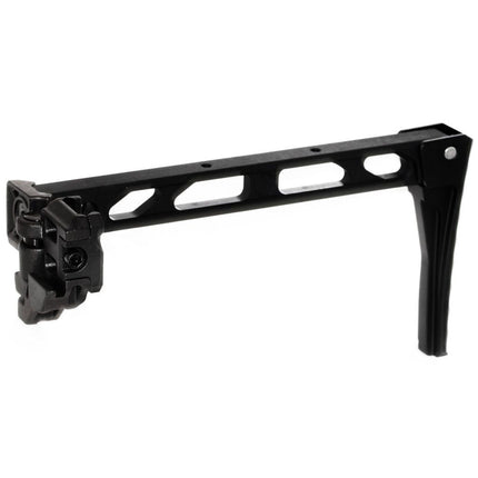 5KU 198mm AB-8 Stil Mit klappbarem Mech Schaft Geeignet für 1913 Picatinny Schienen System Gewehre Airsoft Schwarz