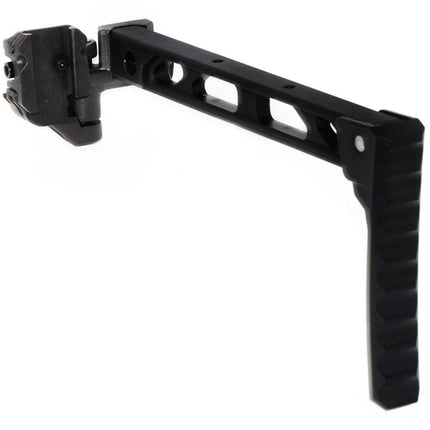 5KU 198mm AB-8 Stil Mit klappbarem Mech Schaft Geeignet für 1913 Picatinny Schienen System Gewehre Airsoft Schwarz