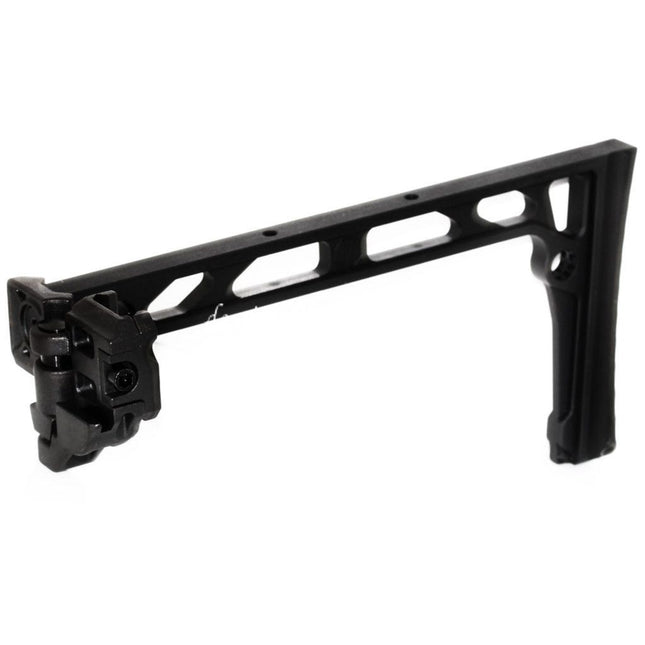 5KU 206mm SS-8 Stil Mit klappbarem Mech Schaft Geeignet für 1913 Picatinny Schienen System Gewehre Airsoft Schwarz