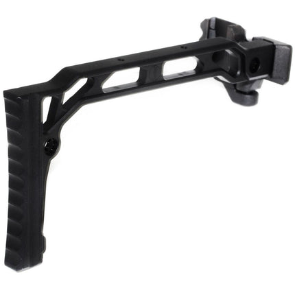 5KU 206mm SS-8R Stil Mit klappbarem Mech Schaft Geeignet für 1913 Picatinny Schienen system Gewehre Airsoft Schwarz