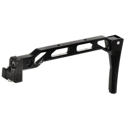 5KU 198mm AB-8R Stil Mit klappbarer Kolbenkappe Schaft Geeignet für D-Boys GHK LCT CYMA AK Serie Gewehre Airsoft Schwarz