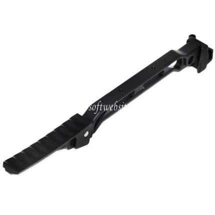 5KU 198mm AB-8R Stil Mit klappbarer Kolbenkappe Schaft Geeignet für D-Boys GHK LCT CYMA AK Serie Gewehre Airsoft Schwarz