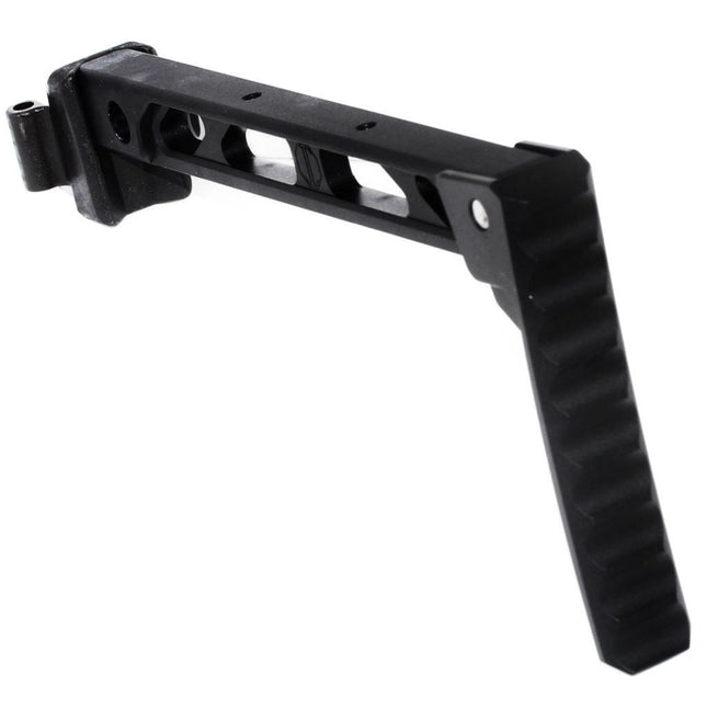 5KU 198mm AB-8 Stil Mit klappbarer Kolbenkappe Schaft Geeignet für D-Boys GHK LCT CYMA AK Serie Gewehre Airsoft Schwarz