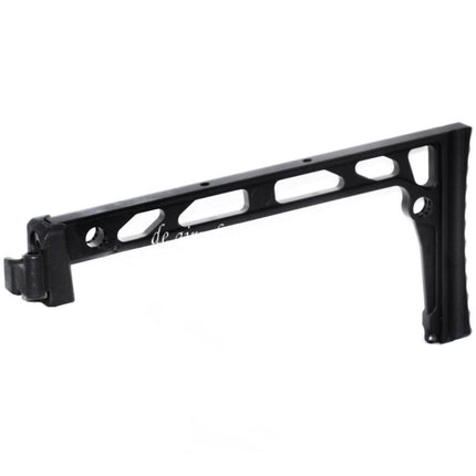 5KU 206mm SS-8 Stil Kolbenkappe Schaft Geeignet für D-Boys GHK LCT CYMA AK Serie Gewehre Airsoft Schwarz