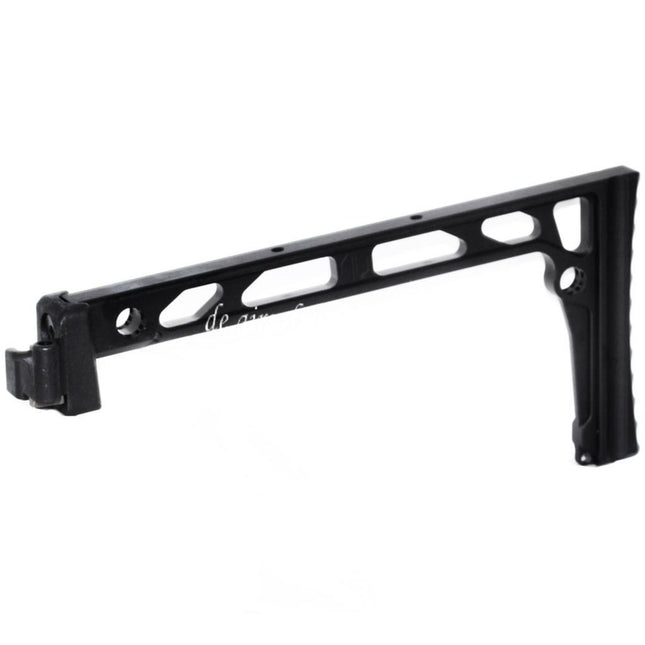 5KU 206mm SS-8 Stil Kolbenkappe Schaft Geeignet für D-Boys GHK LCT CYMA AK Serie Gewehre Airsoft Schwarz