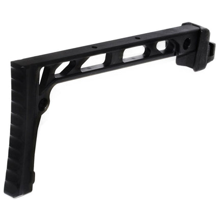 5KU 206mm SS-8 Stil Kolbenkappe Schaft Geeignet für D-Boys GHK LCT CYMA AK Serie Gewehre Airsoft Schwarz