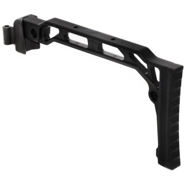 5KU 206mm SS-8R Stil Kolbenkappe Schaft Geeignet für D-Boys GHK LCT CYMA AK Serie Gewehre Airsoft Schwarz