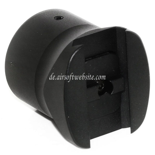5KU M4 Gewehrschaft Pufferrohradapter Geeignet für Cybergun SIG MCX / MPX AEG Gewehre Airsoft Schwarz