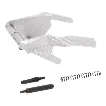 KF Airsoft Aluminum Schlittensicherung Daumensicherung-Ambi Geeignet für Tokyo Marui Hi-Capa GBB Pistolen