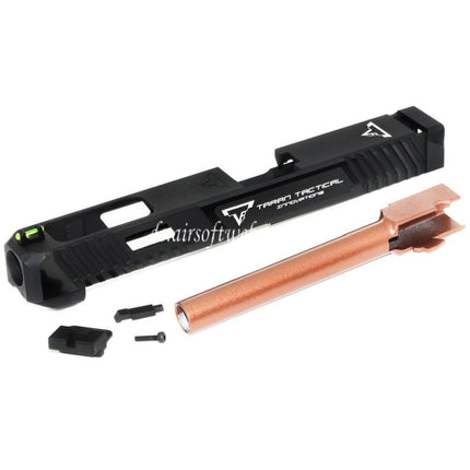 APS EMG TTI CNC Combat Master Laufschlitten Set Geeignet für Elite Force VFC Umarex G17 Gen4 GBB Pistolen Airsoft