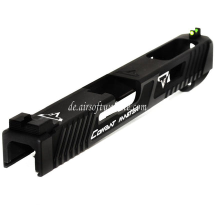 APS EMG TTI CNC Combat Master Laufschlitten Set Geeignet für Elite Force VFC Umarex G17 Gen4 GBB Pistolen Airsoft