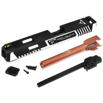 APS EMG TTI CNC Combat Master Laufschlitten Set Geeignet für SAI BLU Serie APS ACP601 Tokyo Marui G17 GBB Pistolen Airsoft