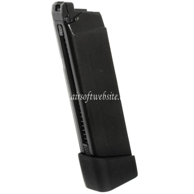 APS EMG TTI 23rd Co2 Magazin Geeignet für G17 G18C G34 G35 G-Serie GBB Pistolen Airsoft Schwarz