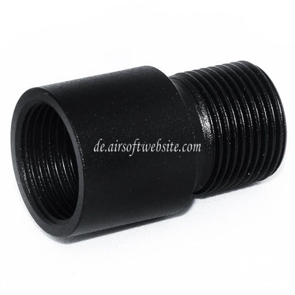 5KU Lauf Schalldämpfer Kompensator Adapter Innere +14mm CW im Uhrzeigersinn Zu Äußere -14mm CCW gegen den Uhrzeigersinn