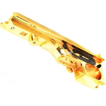 King Arms CNC Aluminum Empfänger Unterkörper Geeignet für King Arms Thompson M1A1 Military / M1928 Chicago  Serie AEG Gewehre Airsoft Gold