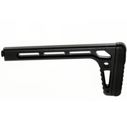 5KU 205mm Minimalistischer Klappschaft Geeignet für MCX / MPX M1913 Picatinny Schienensystem Gewehre Airsoft Schwarz