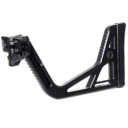 5KU Visier Klappschaft Geeignet für MCX / MPX M1913 Picatinny Schienensystem Gewehre Airsoft Schwarz