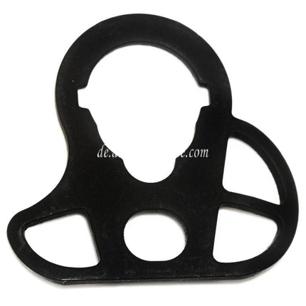 E&C 3-Loch Schaftrohrplatte Geeignet für M4 M16 Serie AEG Gewehre Airsoft Schwarz