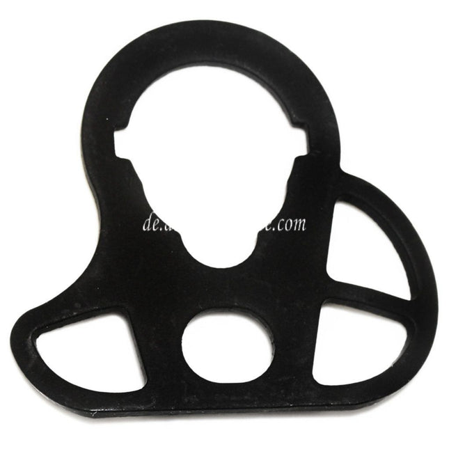 E&C 3-Loch Schaftrohrplatte Geeignet für M4 M16 Serie AEG Gewehre Airsoft Schwarz