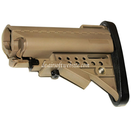 E&C MOD Crane VT Schaft Geeignet für M4 M16 Serie AEG Gewehre Airsoft