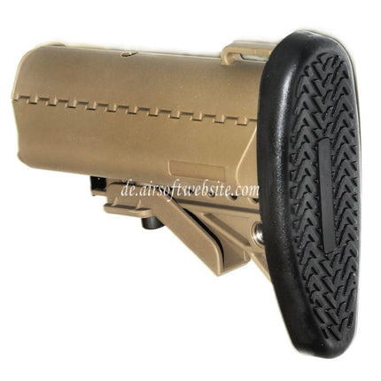 E&C MOD Crane VT Schaft Geeignet für M4 M16 Serie AEG Gewehre Airsoft