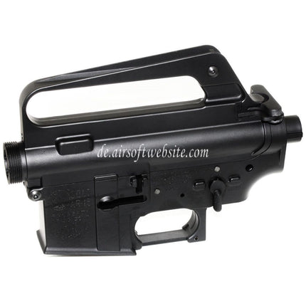 E&C M16VN Oberer Untere Metall Körperempfänger Geeignet für E&C Tokyo Marui M4 M16 Serie AEG Gewehre Airsoft Schwarz