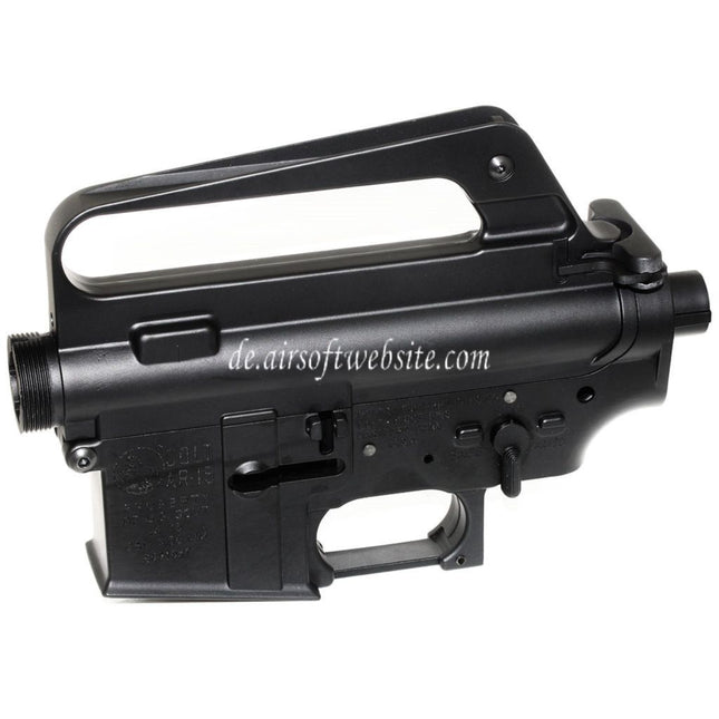 E&C M16VN Oberer Untere Metall Körperempfänger Geeignet für E&C Tokyo Marui M4 M16 Serie AEG Gewehre Airsoft Schwarz