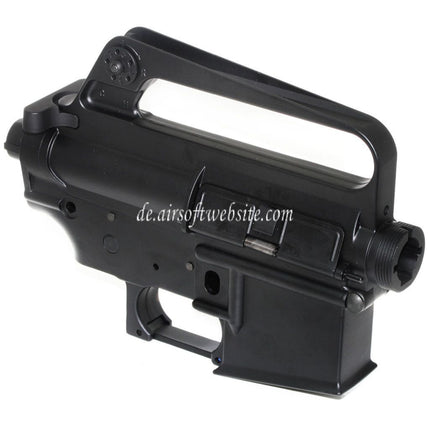 E&C M16VN Oberer Untere Metall Körperempfänger Geeignet für E&C Tokyo Marui M4 M16 Serie AEG Gewehre Airsoft Schwarz