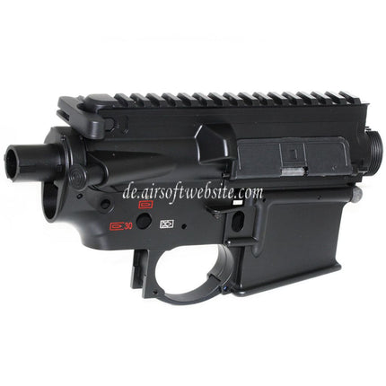 E&C 416 A5 Oberer Untere Metall Körperempfänger Geeignet für E&C Tokyo Marui 416 A5 M4 M16 Serie AEG Gewehre Airsoft Schwarz