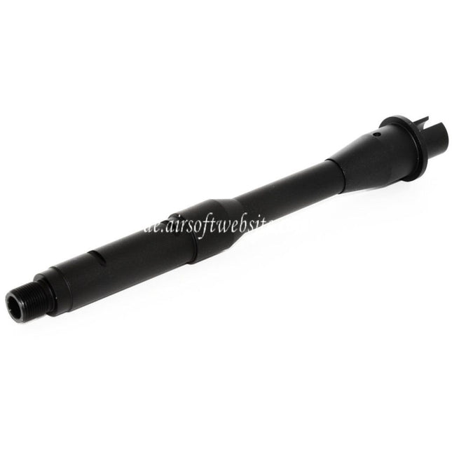 5KU 8.25/8.7 Zoll Aluminium Außenlauf -14mm CCW Gegen den Uhrzeigersinn Geeignet für Tokyo Marui M4 MWS GBB Gewehre Airsoft Schwarz