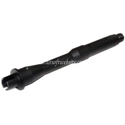 5KU 8.25/8.7 Zoll Aluminium Außenlauf -14mm CCW Gegen den Uhrzeigersinn Geeignet für Tokyo Marui M4 MWS GBB Gewehre Airsoft Schwarz