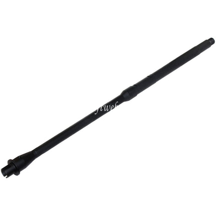 5KU 20/20.25 Zoll Aluminium Mid-Length Außenlauf -14mm CCW Gegen den Uhrzeigersinn Geeignet für Tokyo Marui M4 MWS GBB Gewehre Airsoft Schwarz