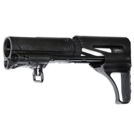 APS CRS PDW Stil Zusammenklappbarer Gewehrschaft Geeignet für M4 M16 AEG Gewehre Airsoft Schwarz