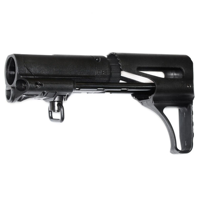 APS CRS PDW Stil Zusammenklappbarer Gewehrschaft Geeignet für M4 M16 AEG Gewehre Airsoft Schwarz