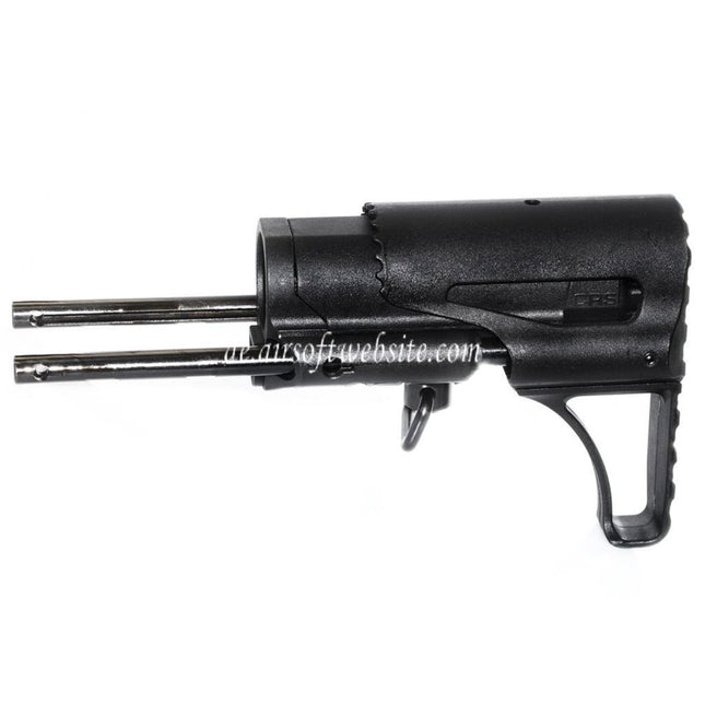 APS CRS PDW Stil Zusammenklappbarer Gewehrschaft Geeignet für M4 M16 AEG Gewehre Airsoft Schwarz