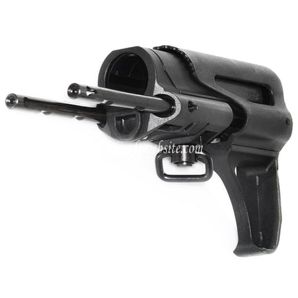 APS CRS PDW Stil Zusammenklappbarer Gewehrschaft Geeignet für M4 M16 AEG Gewehre Airsoft Schwarz