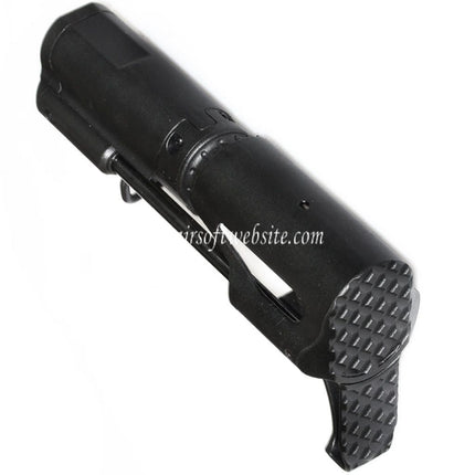 APS CRS PDW Stil Zusammenklappbarer Gewehrschaft Geeignet für M4 M16 AEG Gewehre Airsoft Schwarz