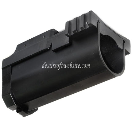 Airsoft Website 132mm Aluminium Gasbetrieben 40mm M203 Mini Granatwerfer