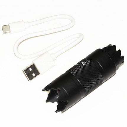 5KU DPMN Schalldämpfer Spitfire Tracer -14mm Gegen den Uhrzeigersinn mit USB