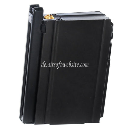 King Arms 25rd Gas Magazin Geeignet für Tanaka KJW King Arms MDT/M700 Scharfschützengewehre Airsoft Schwarz