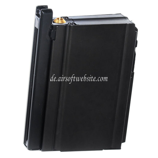 King Arms 25rd Gas Magazin Geeignet für Tanaka KJW King Arms MDT/M700 Scharfschützengewehre Airsoft Schwarz
