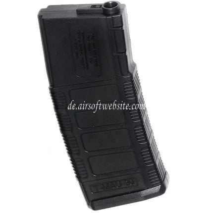 King Arms 140rd TWS TMAG Mid-Cap Magazin Geeignet für M4 M16 Serie AEG Gewehre Airsoft