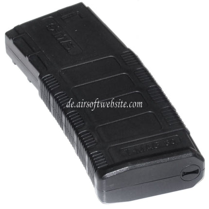 King Arms 140rd TWS TMAG Mid-Cap Magazin Geeignet für M4 M16 Serie AEG Gewehre Airsoft