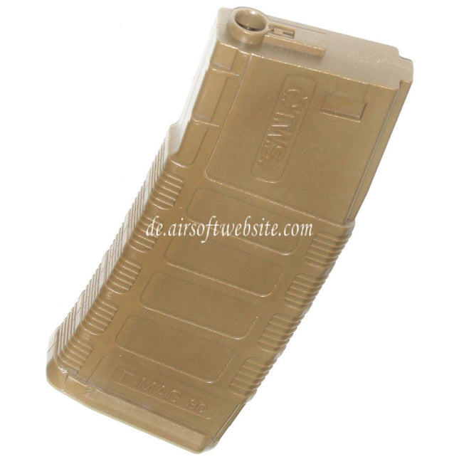 King Arms 140rd TWS TMAG Mid-Cap Magazin Geeignet für M4 M16 Serie AEG Gewehre Airsoft