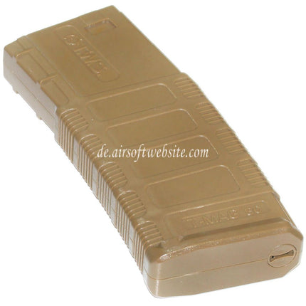 King Arms 140rd TWS TMAG Mid-Cap Magazin Geeignet für M4 M16 Serie AEG Gewehre Airsoft