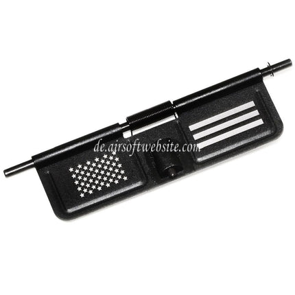 APS Empfänger Staubschutz (Verschiedene Stile) Geeignet für APS ASR Tokyo Marui M4 M16 Serie AEG Gewehre Airsoft Schwarz