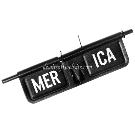 APS Empfänger Staubschutz (Verschiedene Stile) Geeignet für APS ASR Tokyo Marui M4 M16 Serie AEG Gewehre Airsoft Schwarz