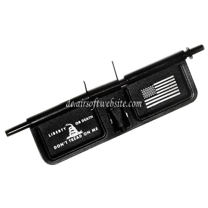 APS Empfänger Staubschutz (Verschiedene Stile) Geeignet für APS ASR Tokyo Marui M4 M16 Serie AEG Gewehre Airsoft Schwarz