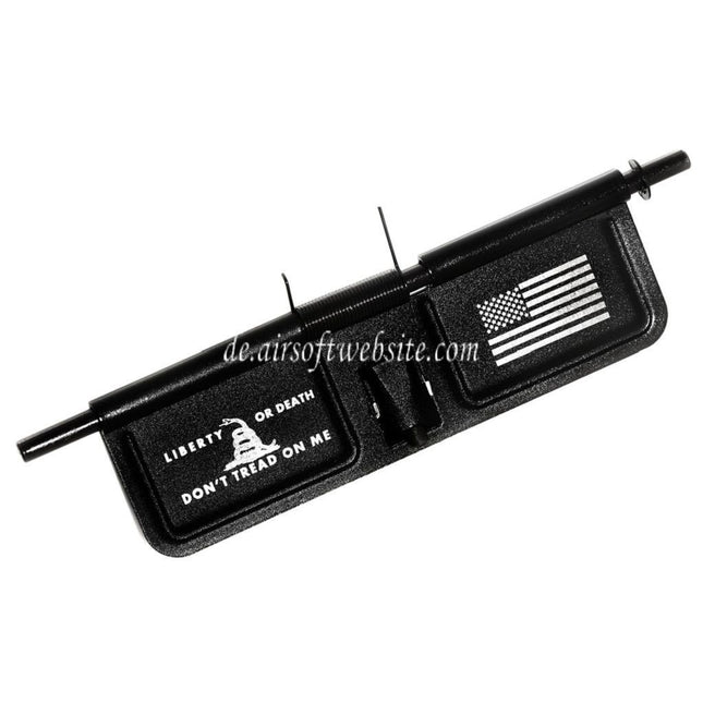 APS Empfänger Staubschutz (Verschiedene Stile) Geeignet für APS ASR Tokyo Marui M4 M16 Serie AEG Gewehre Airsoft Schwarz