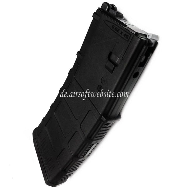 Guns Modify GM EVO MWS 35rds Gas Magazin V2 Geeignet für GM Tokyo Marui M4 Serie MWS GBB Gewehre Airsoft Schwarz
